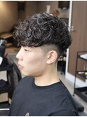 フェード/メンズ/大宮/ツイスパ/波巻きパーマ