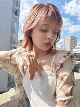 シエロバイシエスタ 池袋(cielo by siesta) 大人可愛いくびれヘア×ピンクベージュ