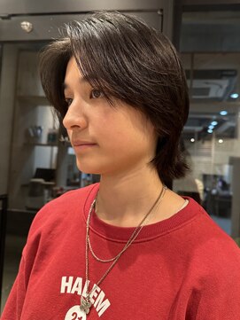 アンガーデン(Une GARDEN) ウルフ/メンズウルフ/センターパート