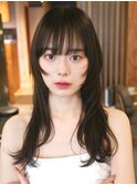 ロングハッシュカット