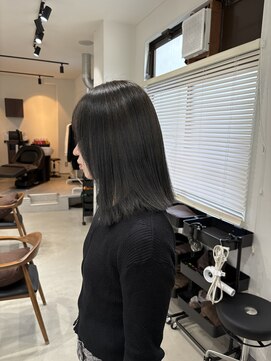 グラフ 立川(Graph.) 透明感カラー/オリーブカラー