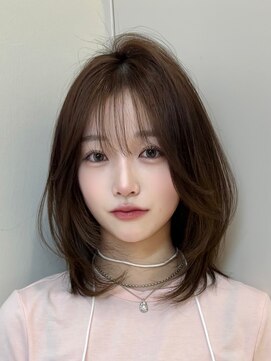 ロンドブルーム 天神大名店(Lond Bloom) 10代20代30代韓国ボブ髪質改善切りっぱなしボブ似合わせカット