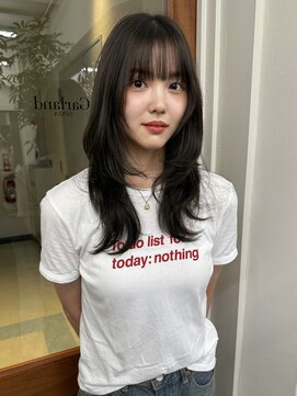 ガーランドギンザ(Garland Ginza) ハッシュカット レイヤーオリーブグレージュ