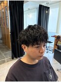 縦落ちツイストスパイラルパーマ