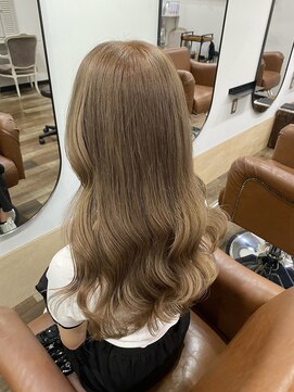 ケイリー(KAYLEE) 【ダブルカラー】ミルクティーベージュ