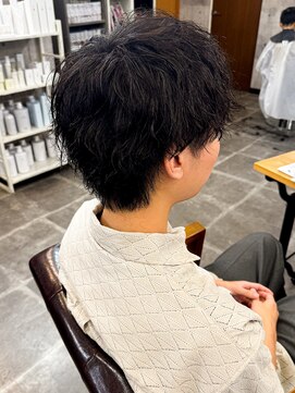 アムレヘアーエタ(amule hair eta) 【amule hair eta】ウルフパーマ/無造作パーマ/20代