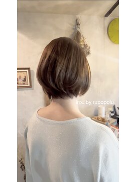 イロバイルポポル(iro...by rupopolu) ふわっと可愛いショートボブ