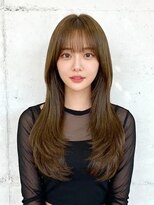 エイチ 大阪梅田(H)&nbsp;グレージュショート裾カラーベリーショートラベンダーグレージュ