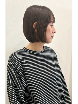 大人可愛いボブ