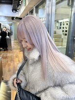 ダブ ギンザ(DaB ginza)&nbsp;ホワイトベージュ/ハイトーンロング/ケアブリーチ