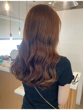 ミルヘアデザイン(mil hair design) グレージュ　艶髪　髪質改善　ブリーチ　ピンクベージュ　韓国風