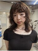 くせ毛風パーマ/くるくるパーマ/ウルフパーマ