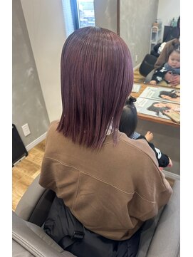 ワンヘアーアナザーライフ(ONE hair-another-life) ピンクカラー