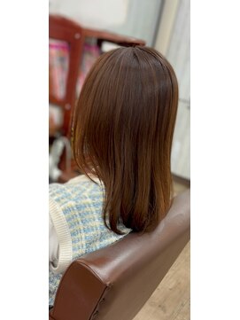 エモーション emotion hair トステア配合ストレートパーマ