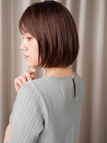 カバーヘアアンドスパ ブリス 浦和(COVER HAIR&SPA bliss) ブリーチなし似合わせカット美髪切りっぱなしミニボブ30代40代X