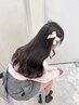 【がくと指名限定】ナチュラルワンカラー+髪質改善トリートメント