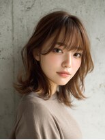 アンドレイ 表参道(andrey) ピンクベージュ/アンブレラカラー/クールショート/前髪/表参道