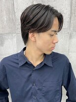 men’s salon ALBA 八王子駅前【men’s/メンズサロン】【9月1日OPEN（予定）】&nbsp;カルマパーマ/メンズカット/アッシュブラック/センターパート