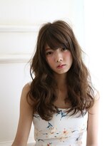 アリュールヘアー ルーチェ(ALLURE hair luce) 【ＡＬＬＵＲＥ】アッシュグレージュカラー☆ゆるふわカール