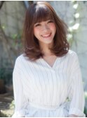 ♪ウェーブが似合う愛されミディー♪【藤沢】