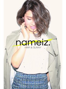 ネイミーズ 横浜関内(nameiz.) 【横浜美容室ネイミーズ】オフィスで可能なアッシュカラーボブ