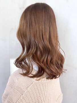 アイティーバイアルバム 八王子店(IT by ALBUM) ベージュウェーブ_マロンベージュAラインボブ_ba320414