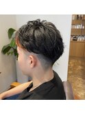 【navy hair design 楠見雄司】ショート×アクセントカラー