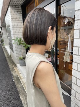 ルアナ ヘアメイク(Luana hair make) 切りっぱなしボブ