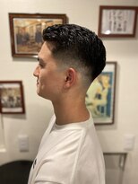 バーバーリング メソッド(BARBERING METHOD) ハードパート×スキンフェード style