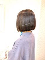 レポ(lepo)&nbsp;パラレルボブ　　【川越】インナーカラー イヤリングカラー