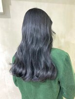 アンセム(anthe M) ツヤ髪ブルーグレージュ前髪カット髪質改善トリートメント韓国