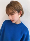 ミニボブ×ブラウン系カラー♪