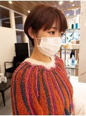 似合わせイメチェンカット＊マッシュショートヘア〔銀座〕