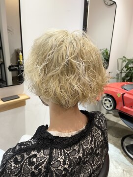 ウェイビー(WAVY) 抜きっぱなしブランドxパーマ