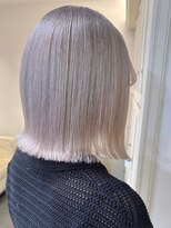 ベレーザ 渋谷(BELEZA)&nbsp;4674グレーベージュシルキーベージュ艶髪ニュアンスカラーボブ