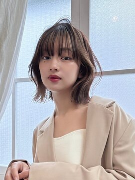 レビジュヘアー(LEVIJU HAIR) 韓国風ウェーブ×ブラウン