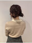 ツインお団子 ヘアアレンジ ヘアセット <渋谷/渋谷駅>