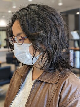 ケーオーエスビューティー(K O S beauty) パーマ風クセ毛ミディアム！