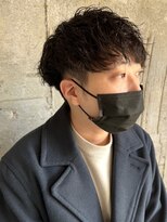 アルフレッド 平針店(alfRed)&nbsp;ツーブロック　マッシュ　ツイストスパイラルパーマ　束感