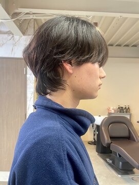 マセナ(Masena) 韓国風メンズヘア/韓国風パーマ/メンズウルフ/ニュアンスパーマ