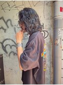 メンズのボブパーマ