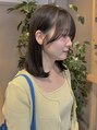 ロニカ 銀座(LOuNICA)&nbsp;骨格や顔型に合わせた顔まわりのカットが得意です♪