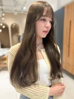 マーシィ(MARCIE)&nbsp;【natsumi】 ダブルカラーでオリーブベージュ