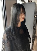 大人気!レイヤーカットstyle♪ブルーブラック