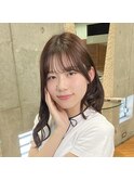 可愛い顔周りカット