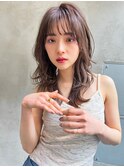 mowen レイヤーカット×シルキーベージュ