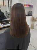 ブリーチなし　ブラウンカラー　岡山