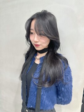 フェブ(fev) ［fev_otoha］dark greige ＋ layercut