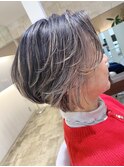 抜きっぱなしハイライト×くびれショート