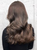 エインアンリー 明治神宮前(AIN.ANLY.)&nbsp;デジタルパーマコテ巻き風パーマ顔周りカットレイヤーカット